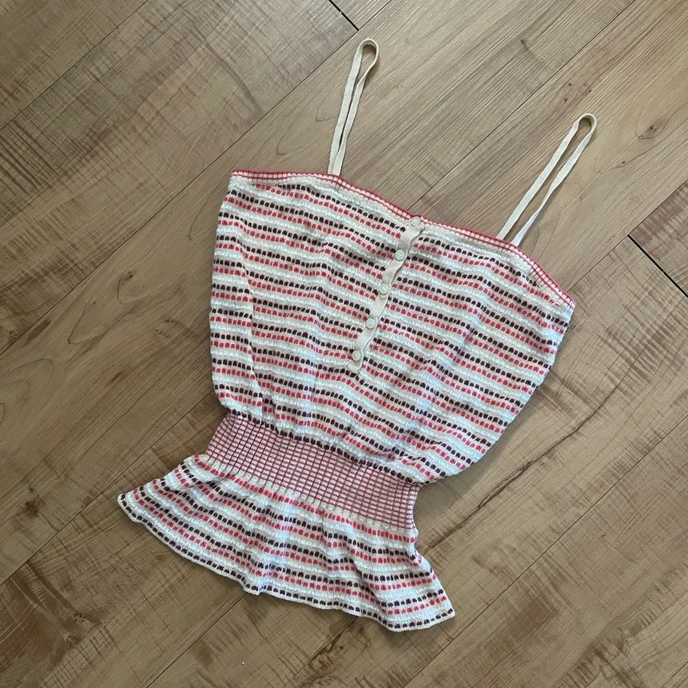 Sweater Knit Cotton Vintage Camisole